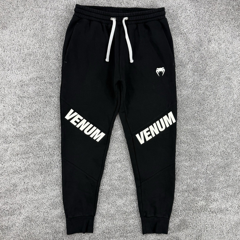 Venum Contender 3.0 Joggers Men's 30x29 Black Spellout UFC